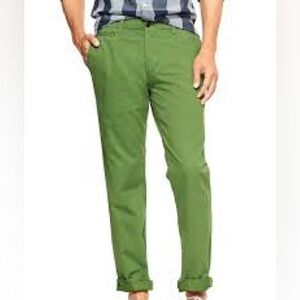 GAP The Lived-In Slim Khaki Pants 32x34